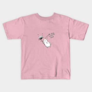 Bunny needs to pee Kids T-Shirt